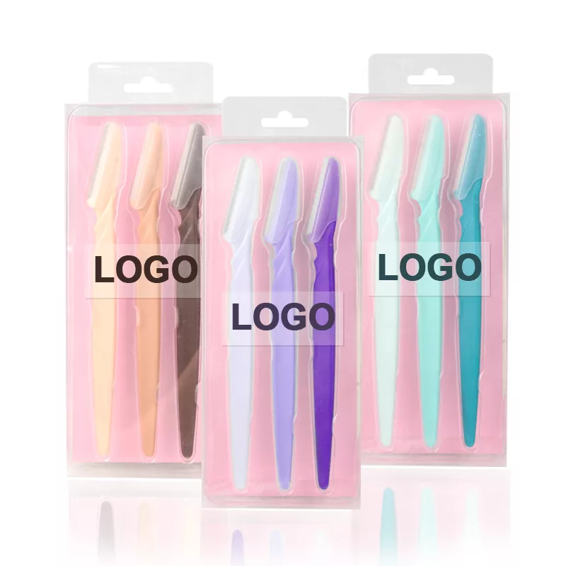 Eyebrow Plastik Plancongan PLASTAL Shaver Trimmer Set