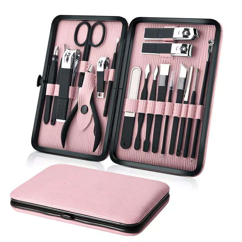 Set perjalanan tahan klambi tahan karat stainless